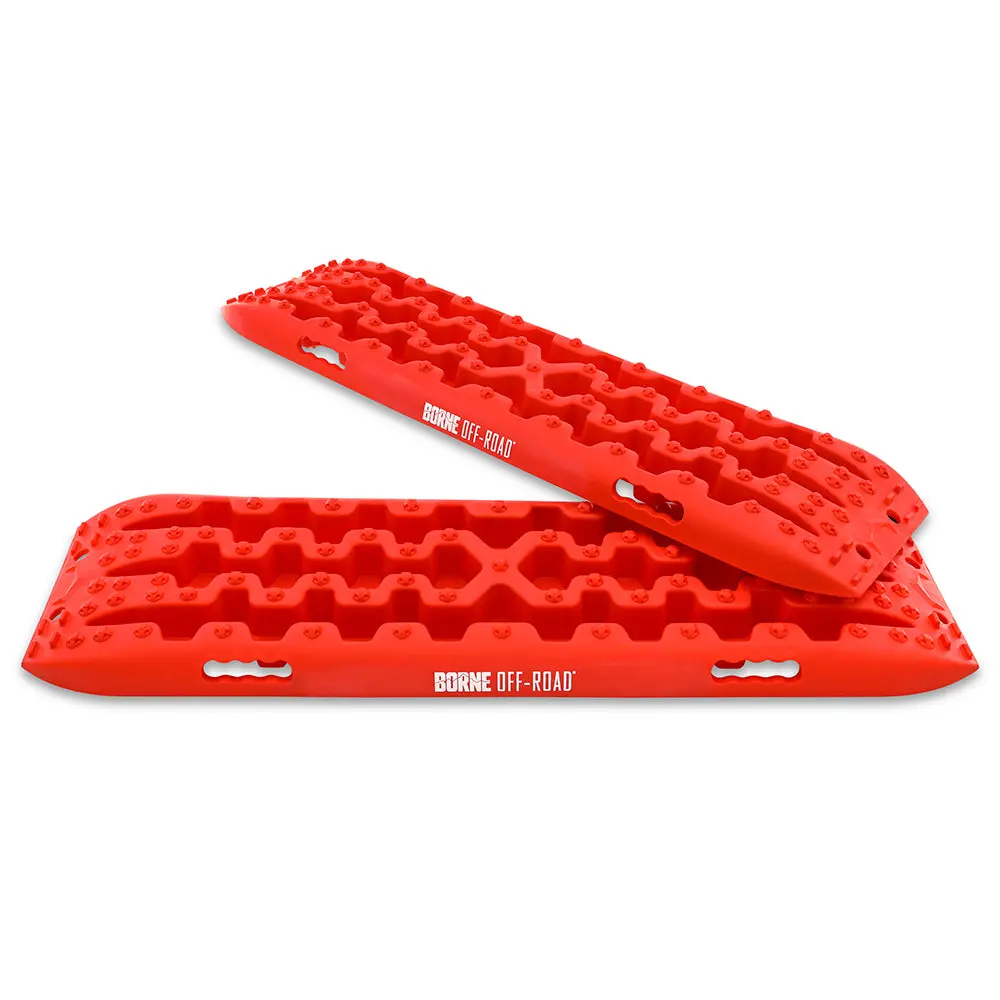 Mishimoto Bnrb-109Rd Borne Off-Road Traction Board Set, Red 1