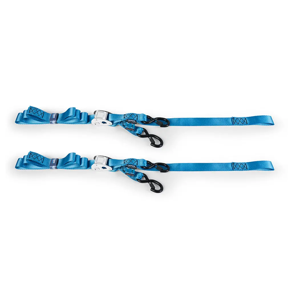 Mishimoto Bnrtc-Tdcb-2Bl Borne Off-Road Cambuckle Tie-Down Kit (2-Pack), Blue 1