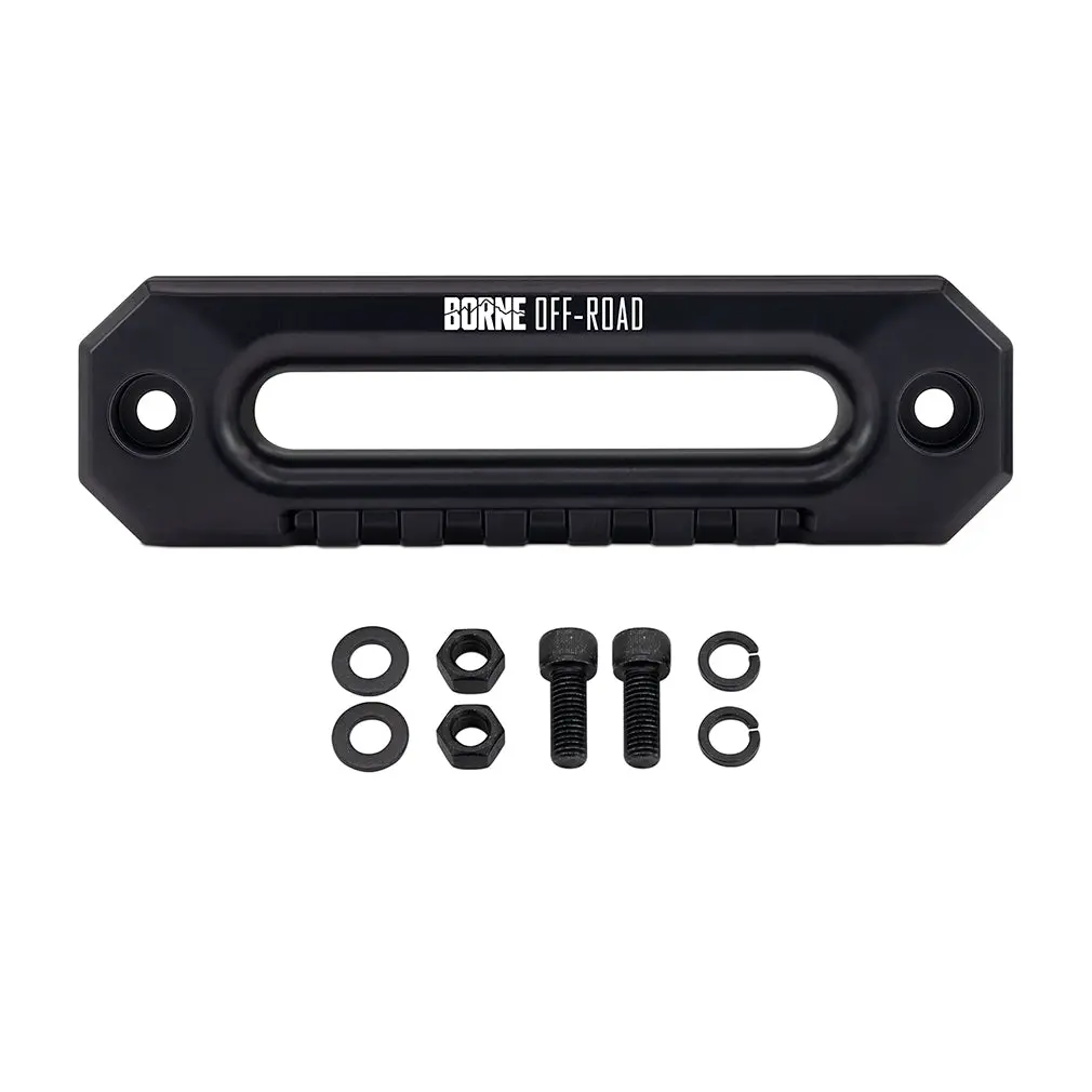 Mishimoto Bnwn-Hfl-01Bk Borne Off-Road Hawse Fairlead, Black 1