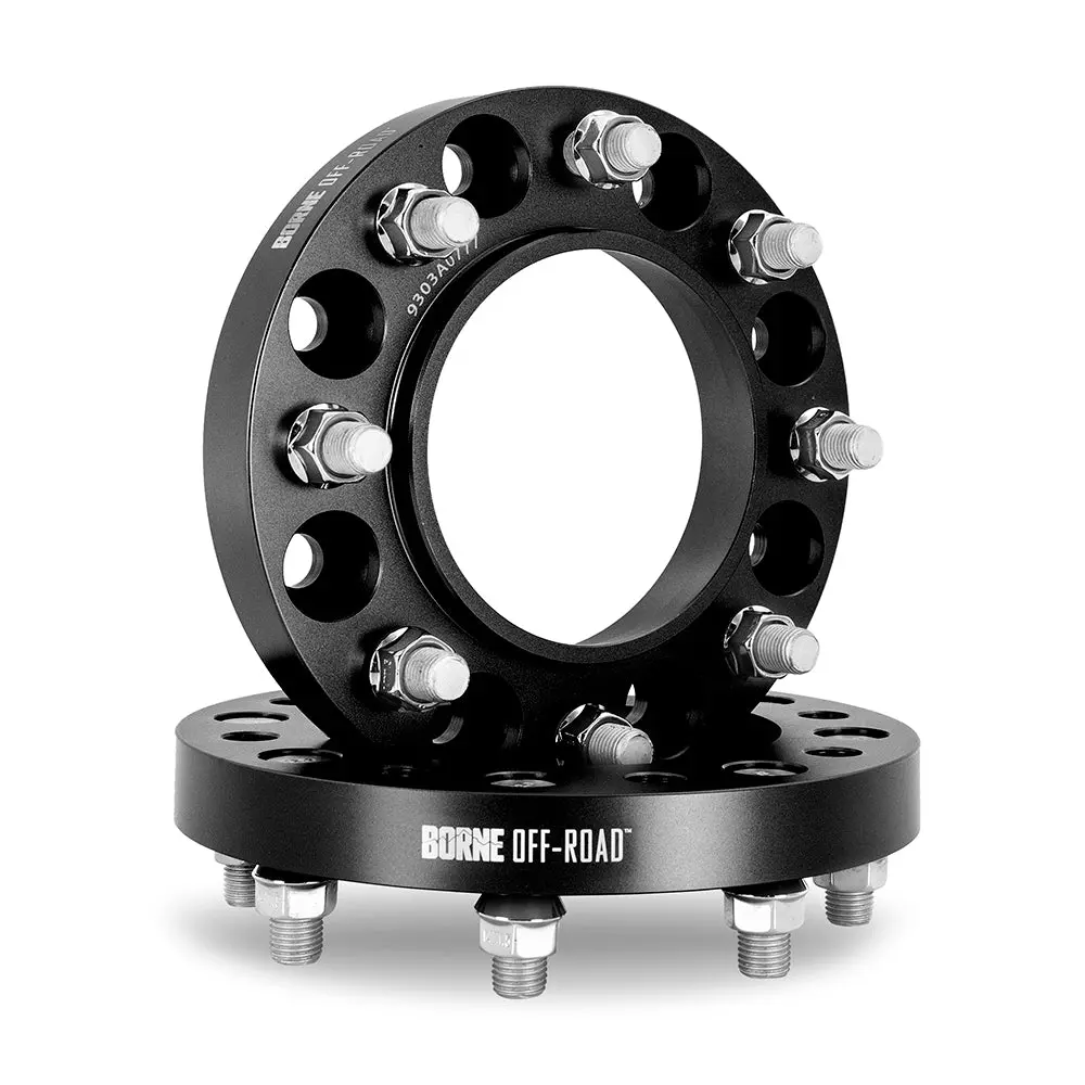 Mishimoto Bnws-008-250Bk Wheel Spacers, 8X165.1, 116.7 Center Bore, M14x1.5, 25Mm, Black 1