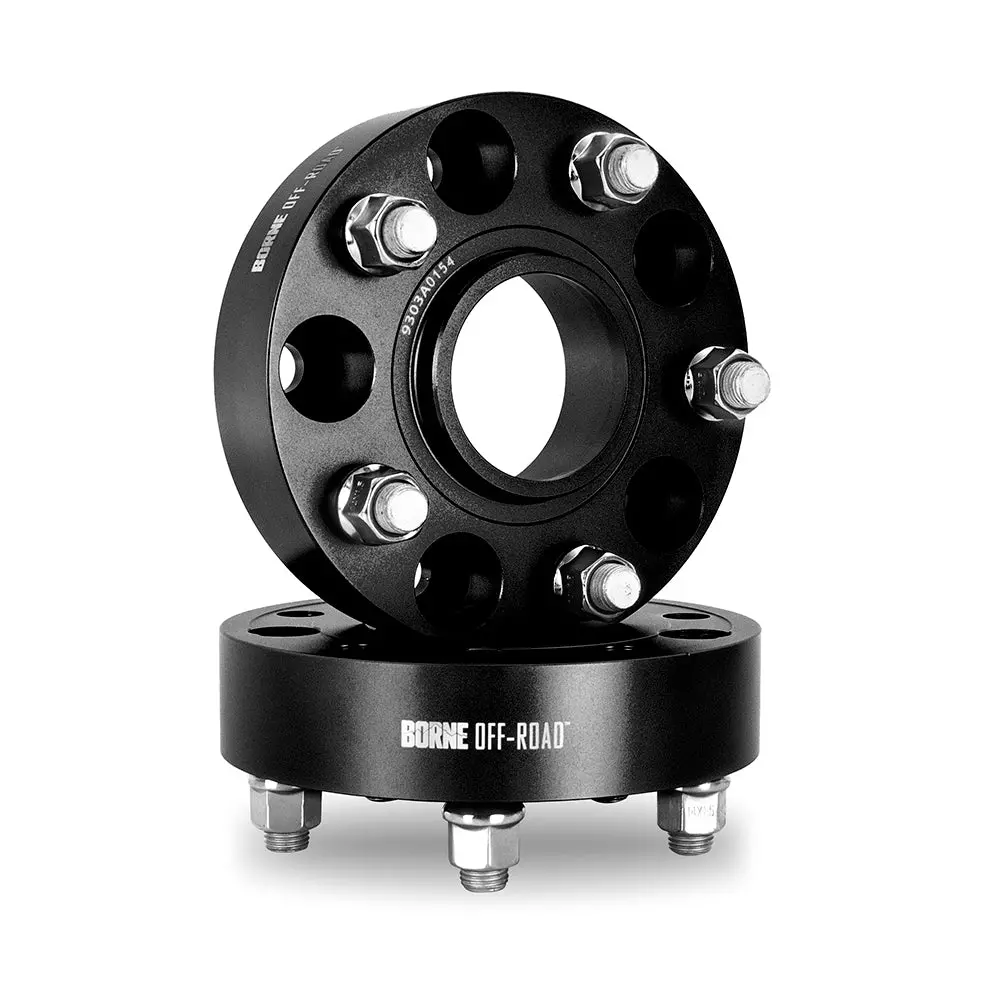 Mishimoto Bnws-003-450Bk Wheel Spacers, 5X127, 71.6Mm Center Bore, M14 X 1.5, 1.75-In Thick, Black 1