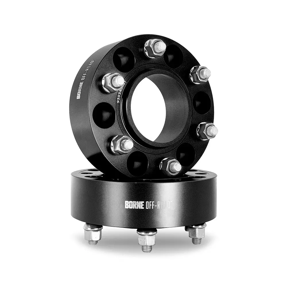 Mishimoto Bnws-007-380Bk Wheel Spacers, 6X135, 87.1 Center Bore, M14x1.5, 38Mm Thick, Black 1