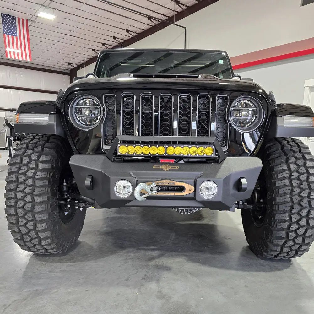 Combo Shorty Front And Full Rear Bumpers For 18-25 Jeep Wrangler Jl 2-4 Door 1