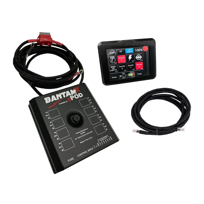 Spod Bantamx W/ Touchscreen And 84 Inch Battery Cables 1