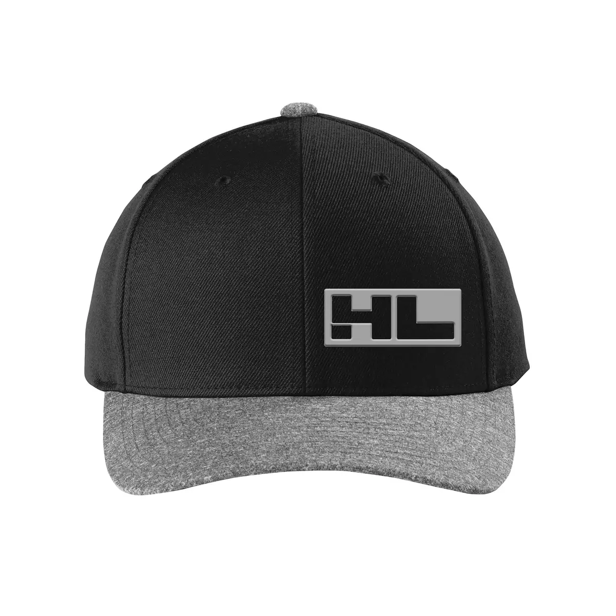 Black/Grey Heather Hl Adjustable Snapback  Cap 1