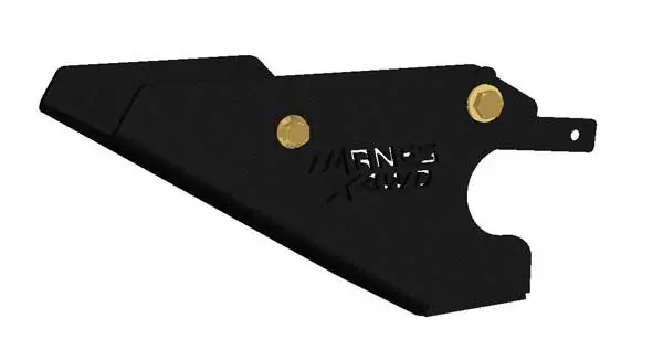 Bronco Rear Frame Lower Control Arm Skid Plates 1