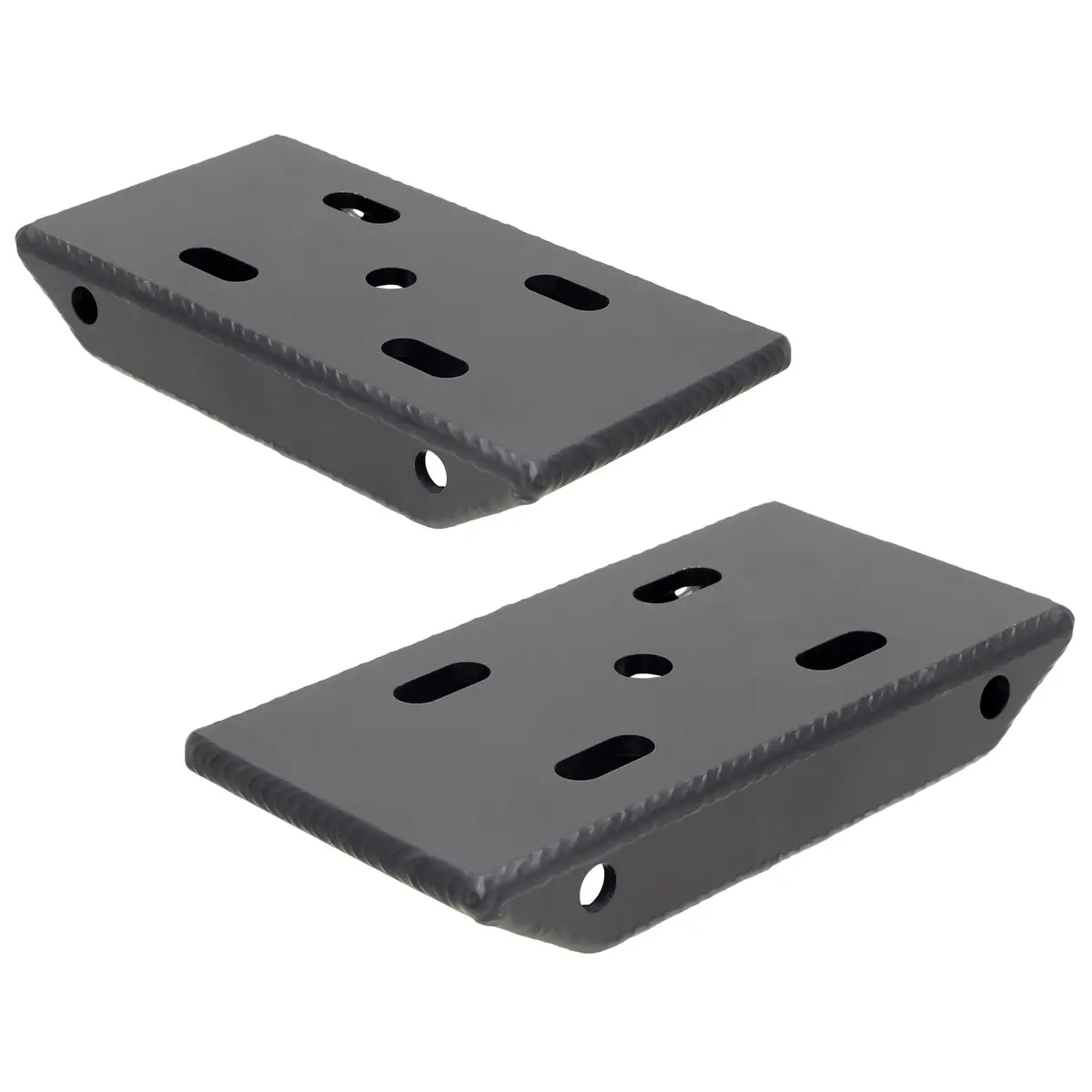 Rockjock Hd Leaf Spring Plates, For Use W/ 2 In. Springs (Jeep Cj Front), Pair 1