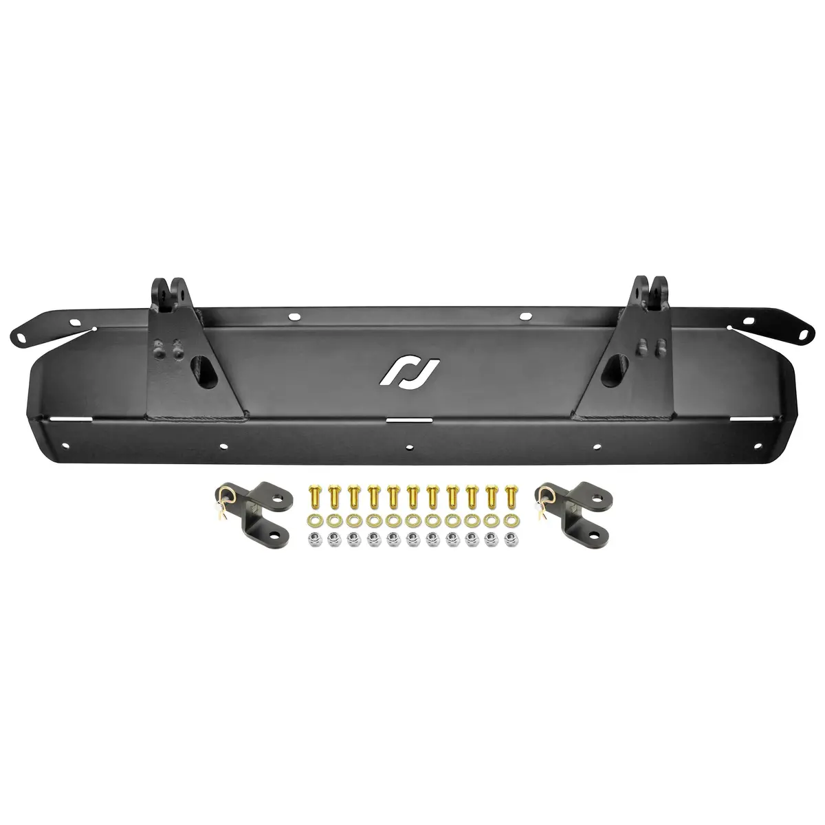 Rockjock Tow Bar Mounting Kit, Jk Front, Bolt-On, Incl. Mounting Plate, Tow Bar Attaching Forks, Hardware, For Use W/ Common Tow Bars 1