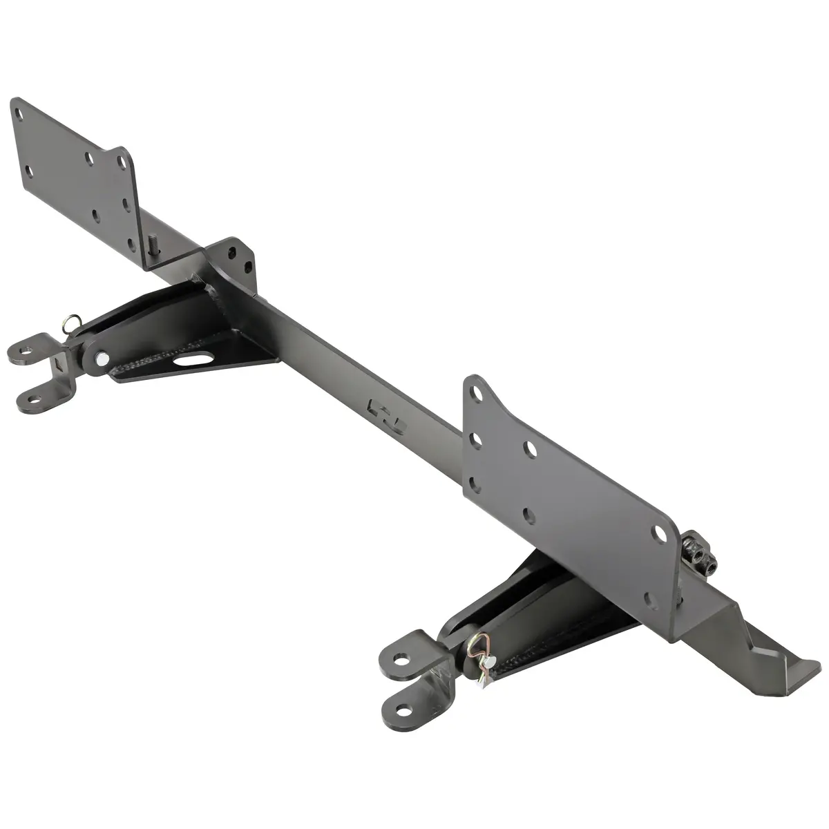 Rockjock Tow Bar Mounting Kit, Jl W/ Plastic Bumper, Bolt-On, Incl. Mounting Plate, Tow Bar Attaching Forks, Hardware, For Use W/ Common Tow Bars 1