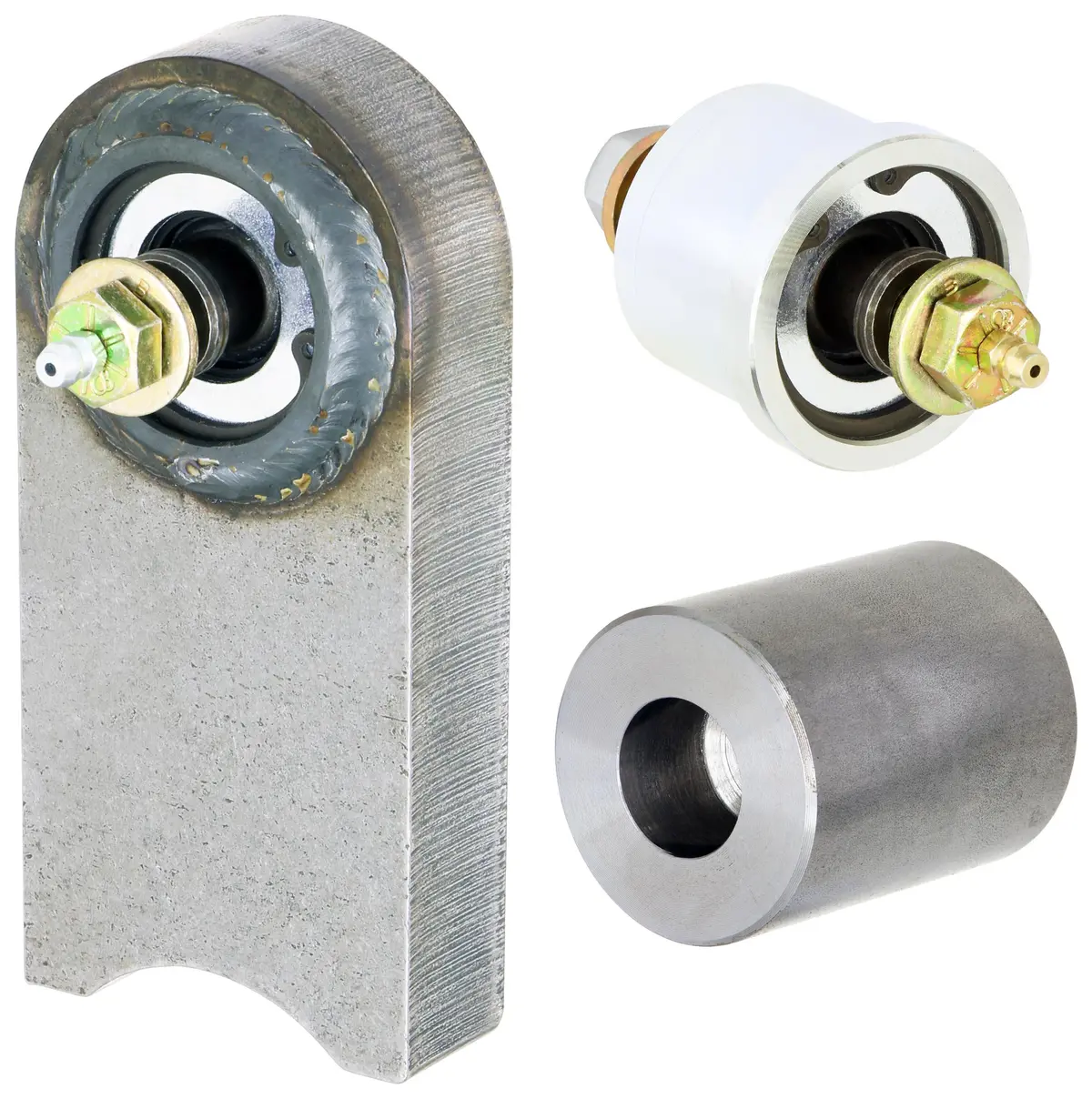 Johnny Joint Kit, Tj/Lj/Xj/Mj Front End Housing, (30 Or 44), Greasable 7/16 In. Thru Bolts, Reqs. Welding 1