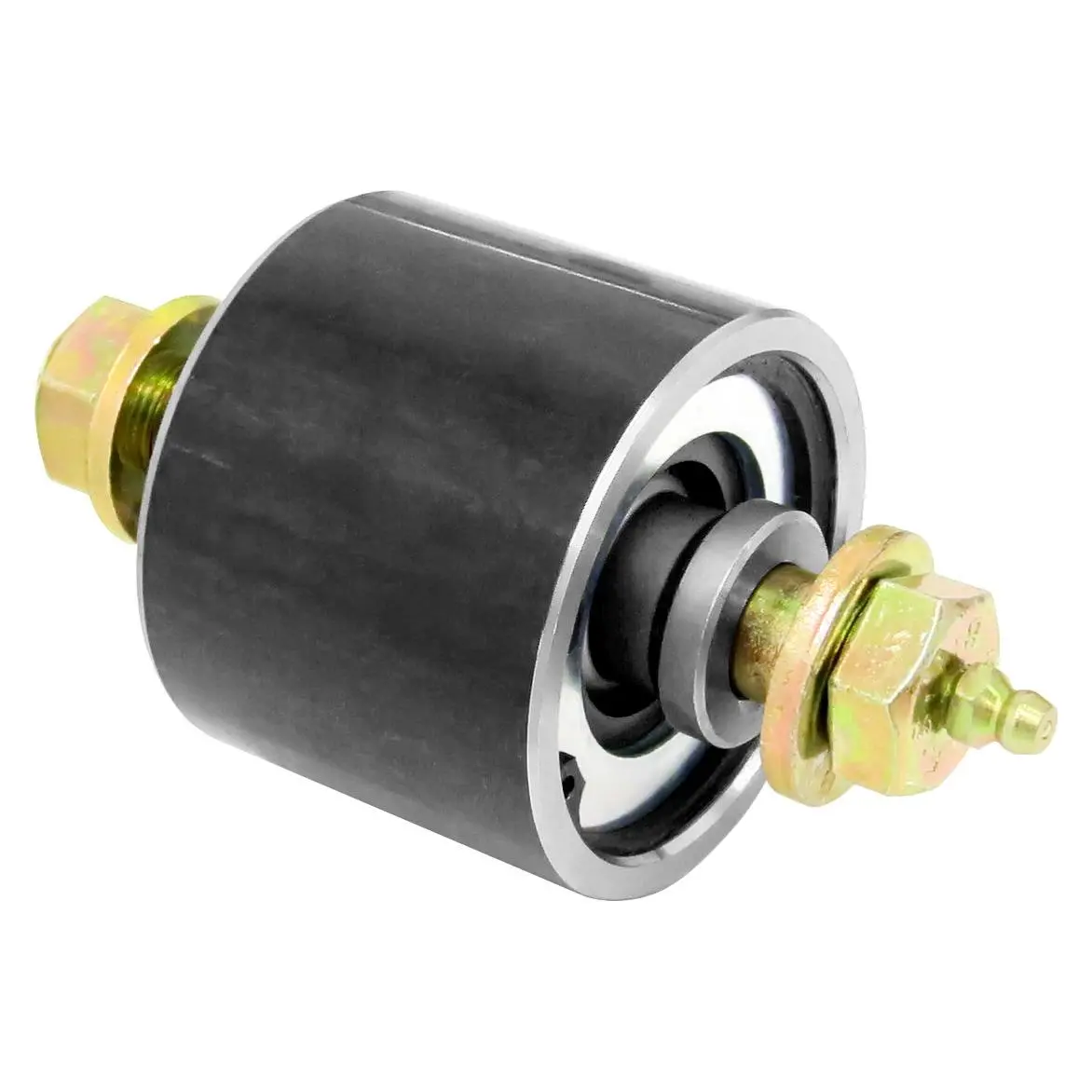 Johnny Joint Rod End, 2 1/2 In., Weld-On, 2.440 In. X .515 In. Ball, Internally Greased, Incl. Greasable Bolt 1