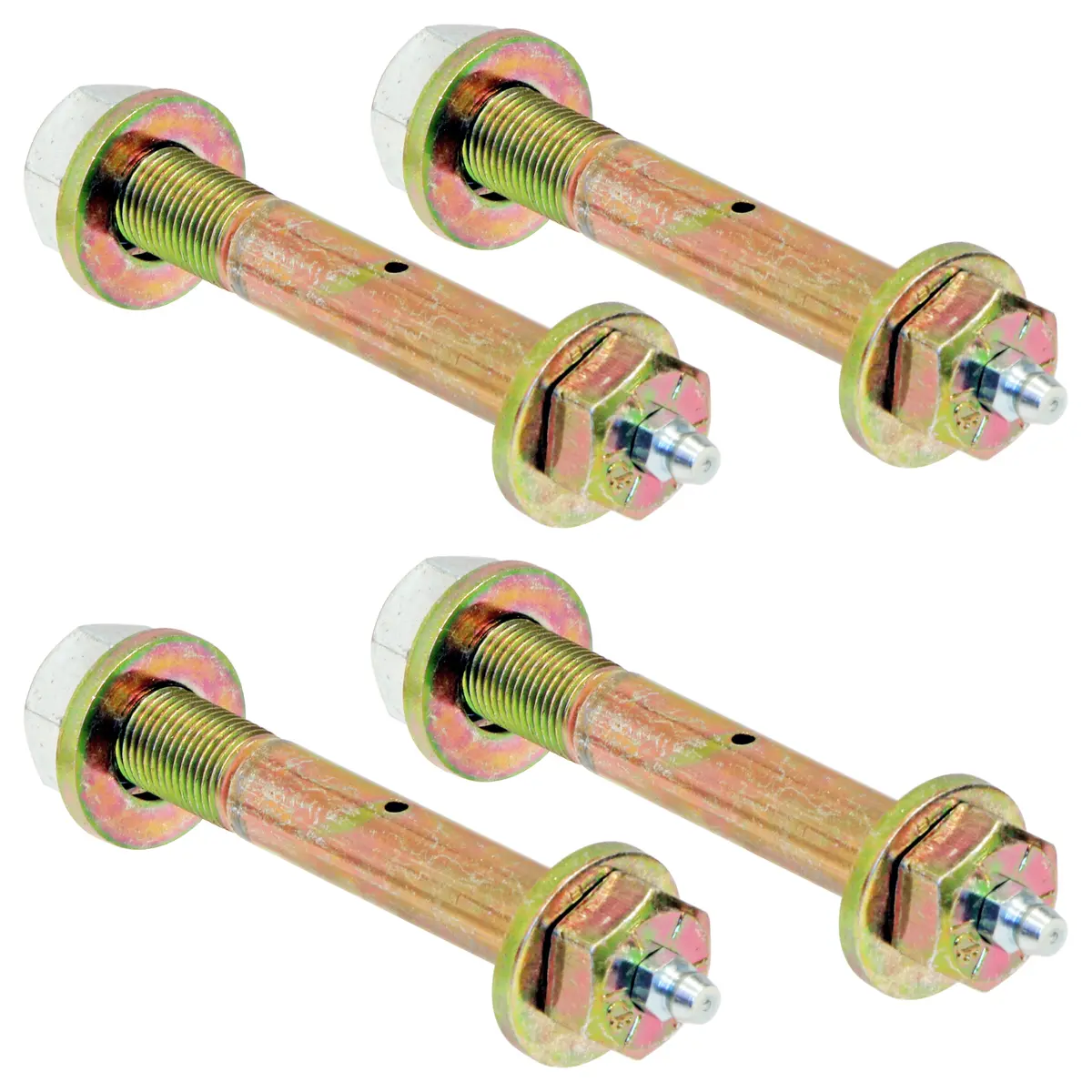 Rockjock Greaseable Bolt W/ Hardware, 9/16 In. Thread X 4 In. Long, 4-Pack 1