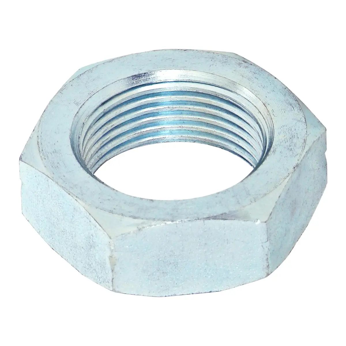 Rockjock Jam Nut, 1 1/4 In.-12 Lh Thread, For Threaded Bung 1