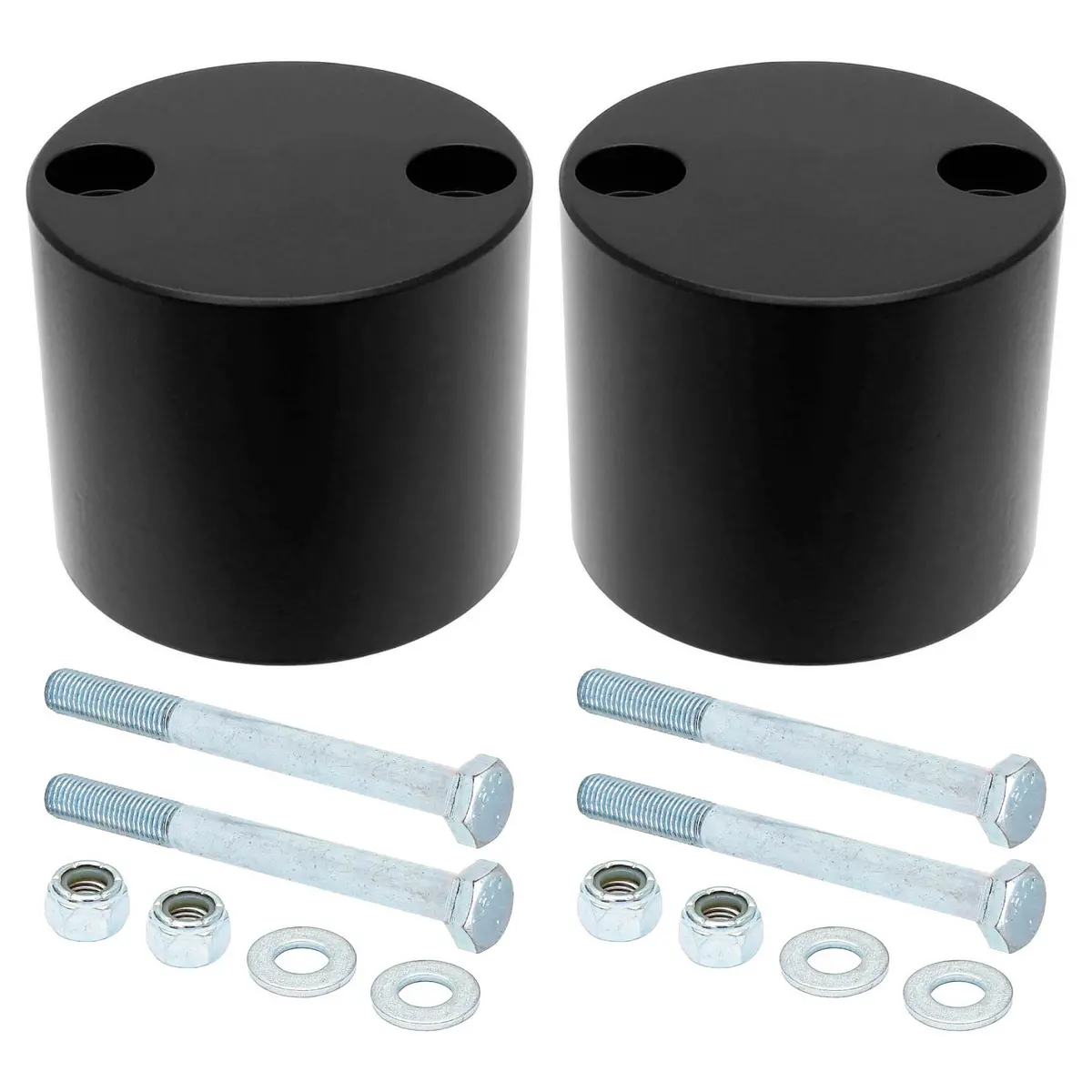 Rockjock Bump Stop Kit, Jk Rear, Incl. Billet Aluminum Spacers, Urethane Rockjock Bump Stops, Hardware 1
