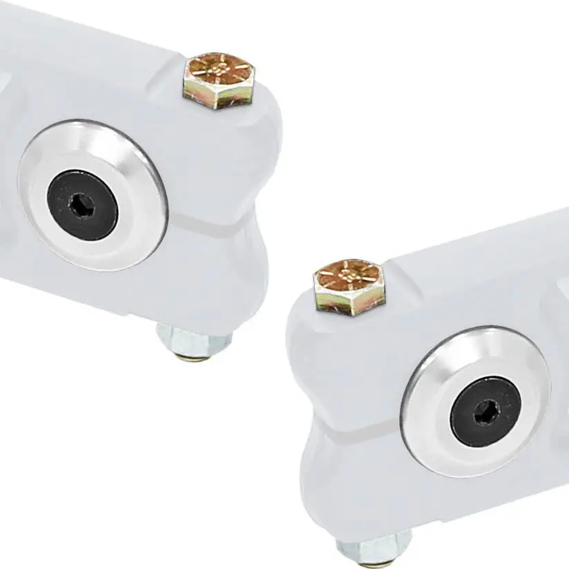 Antirock Sway Bar Arm Hardware Kit, (2-Pack, Tapered Aluminum Washers, Flat Head Allen Bolts, Pinch Bolt And Nut, Set For 2 Arms) 1