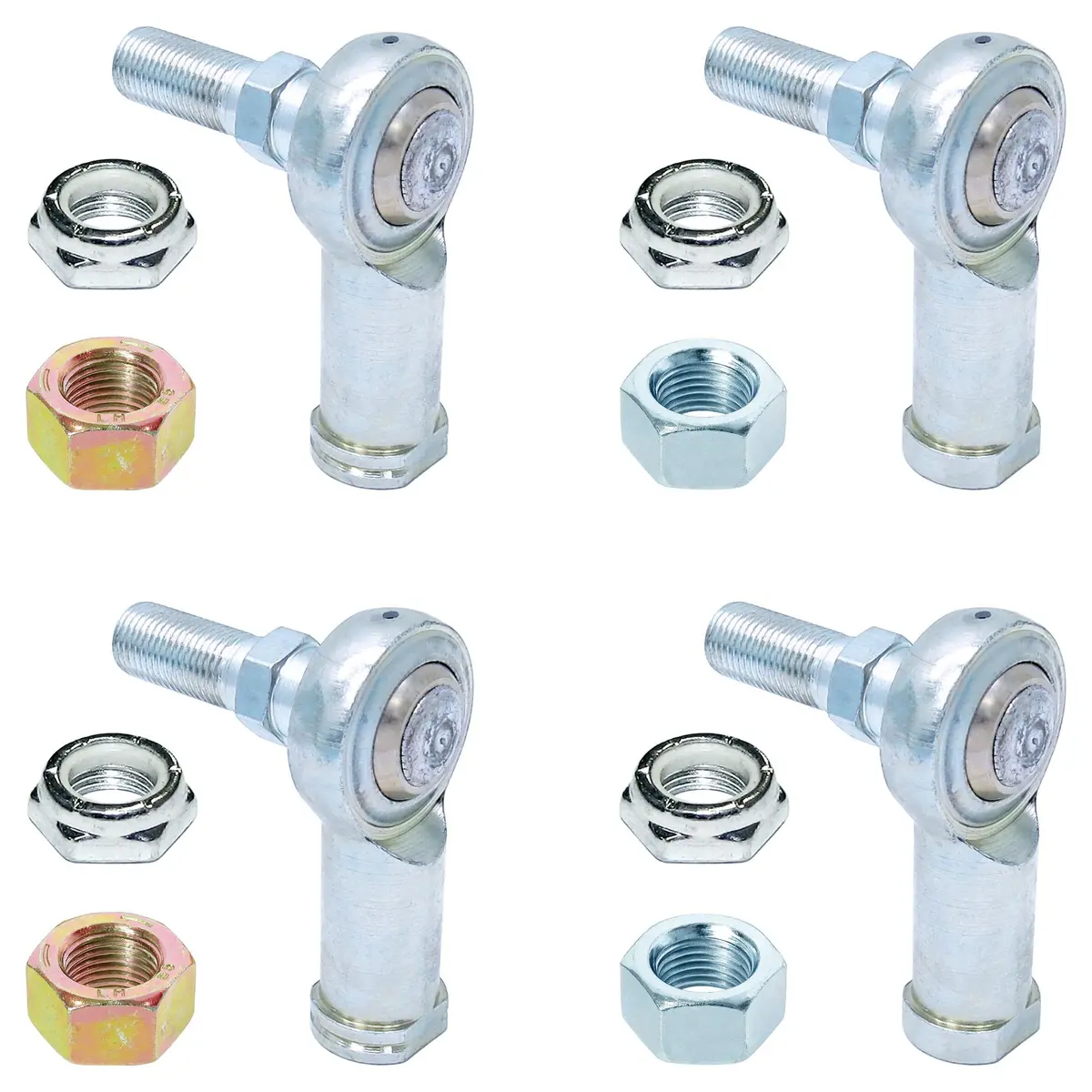 Rockjock Adjustable Sway Bar End Link Rod End Pack For Aluminum Arms, Heim Style 1