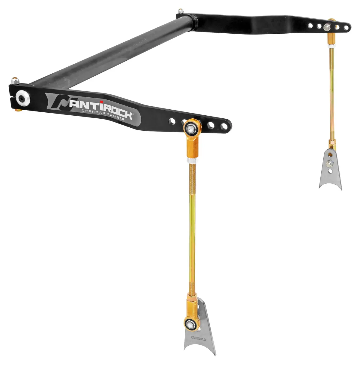 Antirock Sway Bar Kit, Universal, 36 In. Bar, 20 In. Bent Steel Arms 1