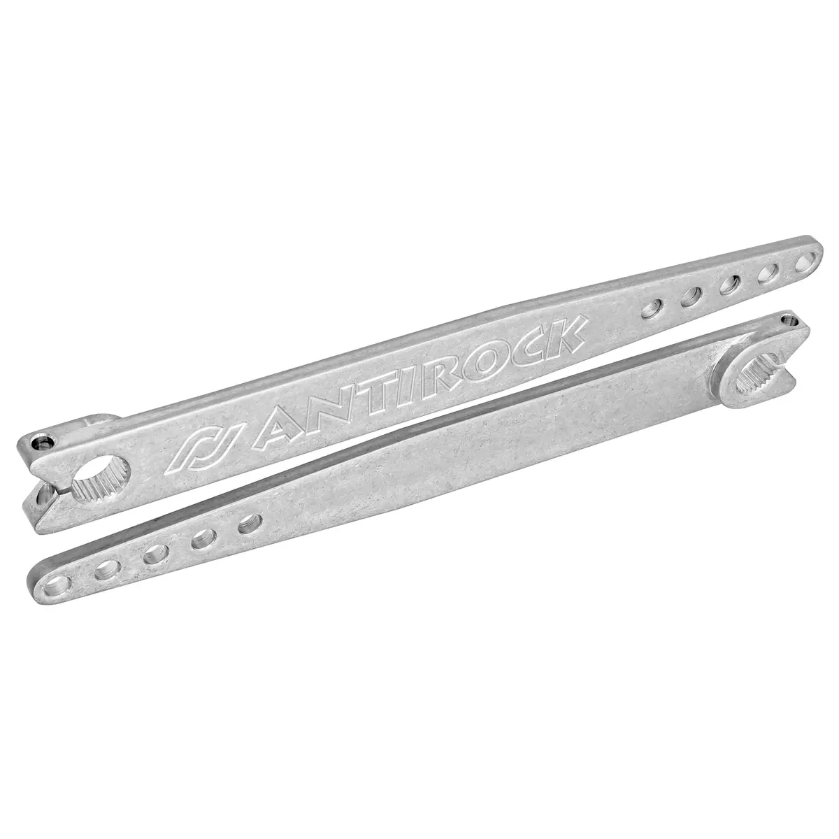 Antirock Aluminum Sway Bar Arms, 18 In. Long, Machined For Tj Front, Pair 1