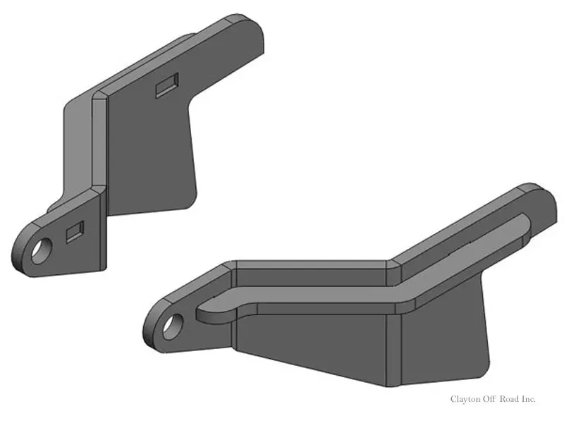 Jeep High Steer Swaybar Mount 1984-2006, Tj/Lj/Xj/Zj Clayton Off Road 1