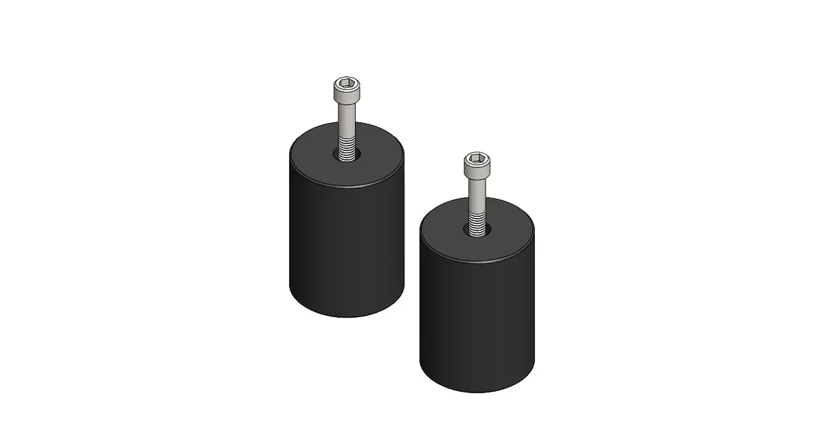 Jeep Wrangler Rear Bump Stops For 97-06 Wrangler Tj/Lj Clayton Offroad 1