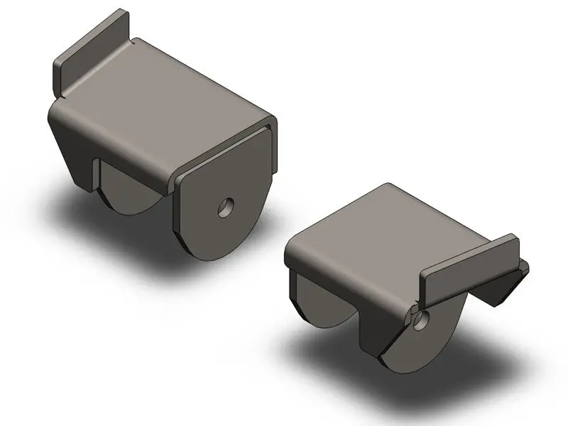 Jeep Wrangler Front Frame Brackets 1997-2006 Tj/Lj Clayton Off Road 1