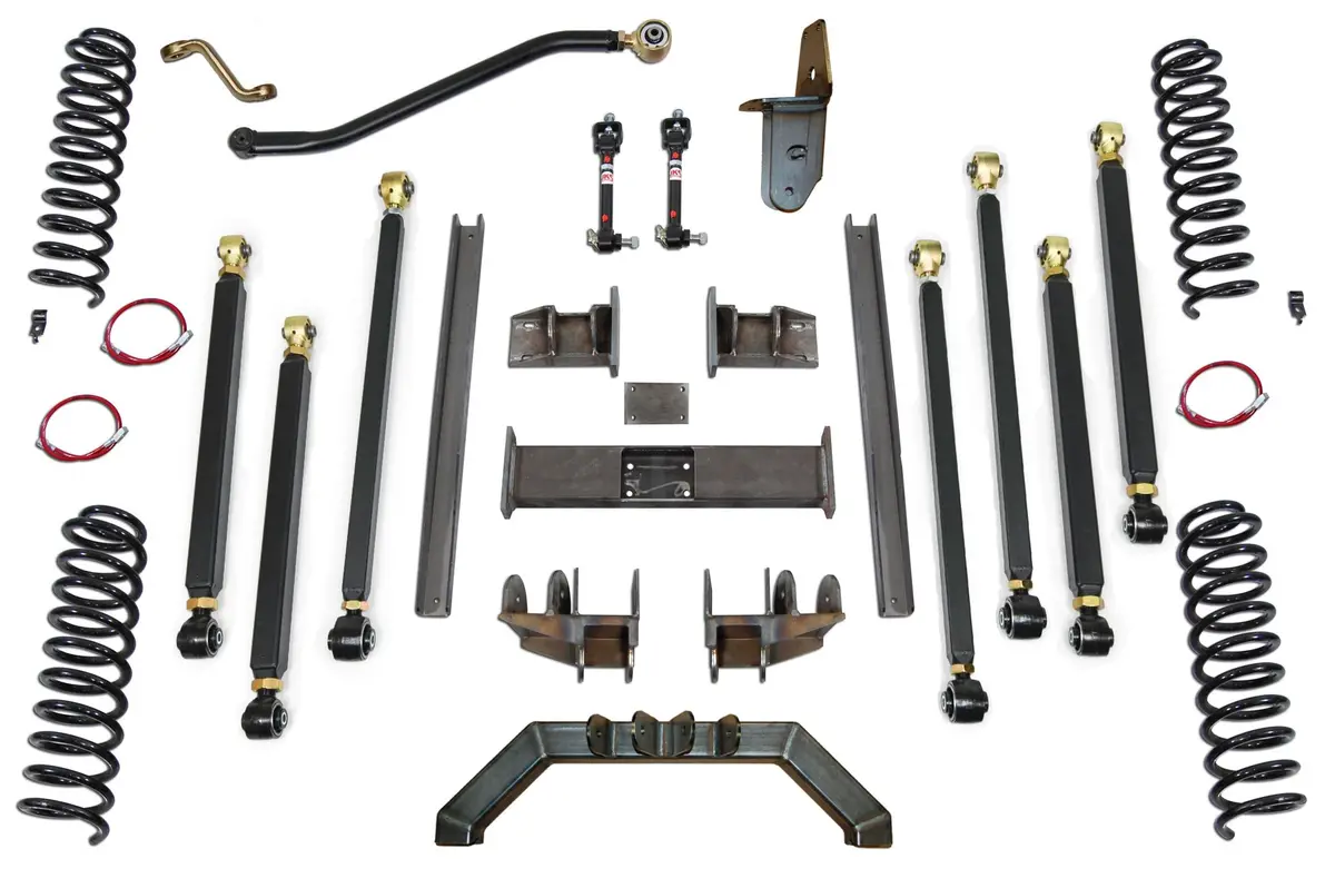 Jeep Grand Cherokee 7.0 Inch Pro Series 3 Link Long Arm Lift Kit 96-98 Grand Cherokee Zj Clayton Off Road 1