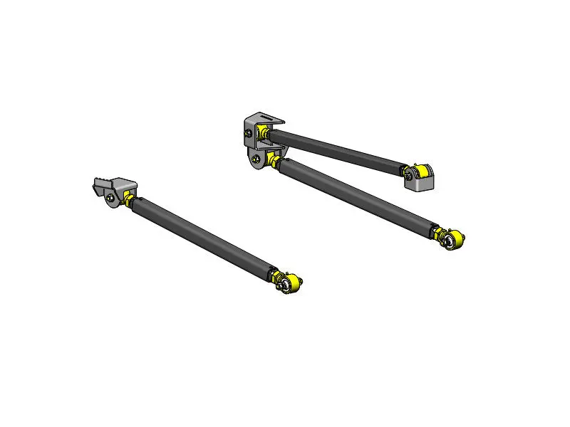 Jeep Wrangler Pro Series 3 Link Front Upgrade Kit 1997-2006 Tj Clayton Off Road 1