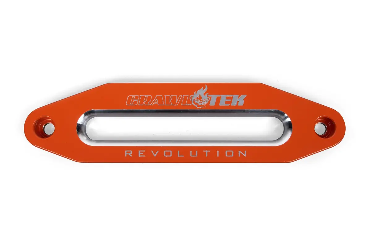 Aluminum Hawse Fairlead - Orange 1