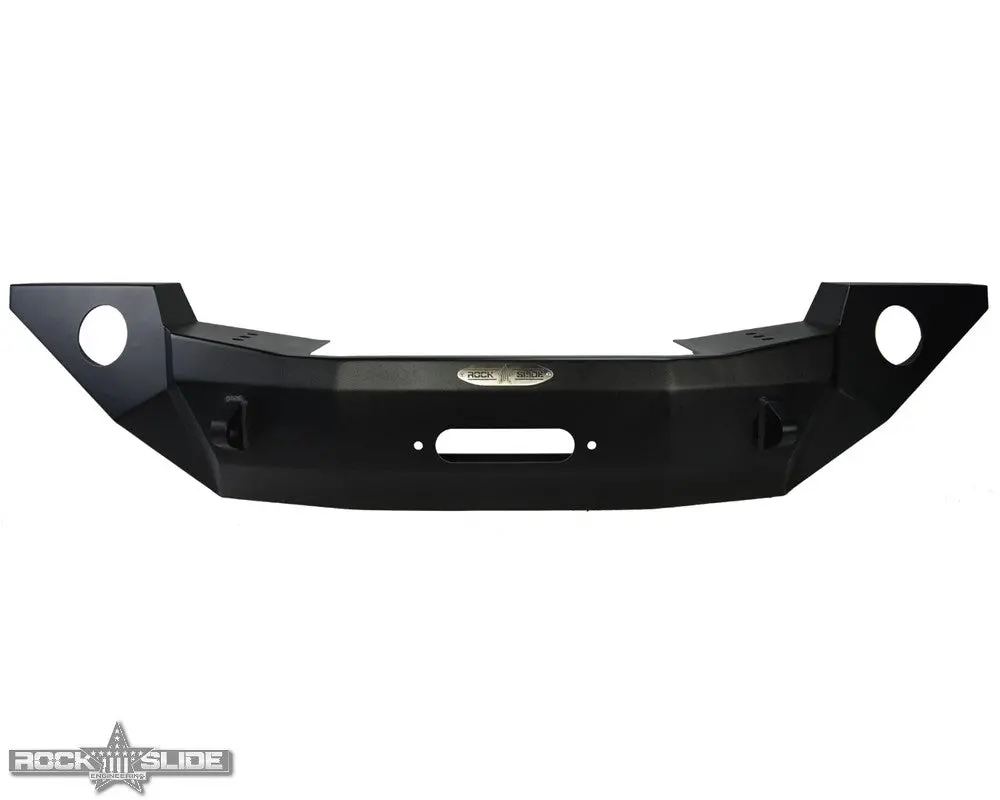 Jeep Jl/Jt Full Front Bumper For 18-Pres Wrangler Jl/Gladiator Rigid Series With Winch Plate No Bull Bar Rock Slide Engineering 1