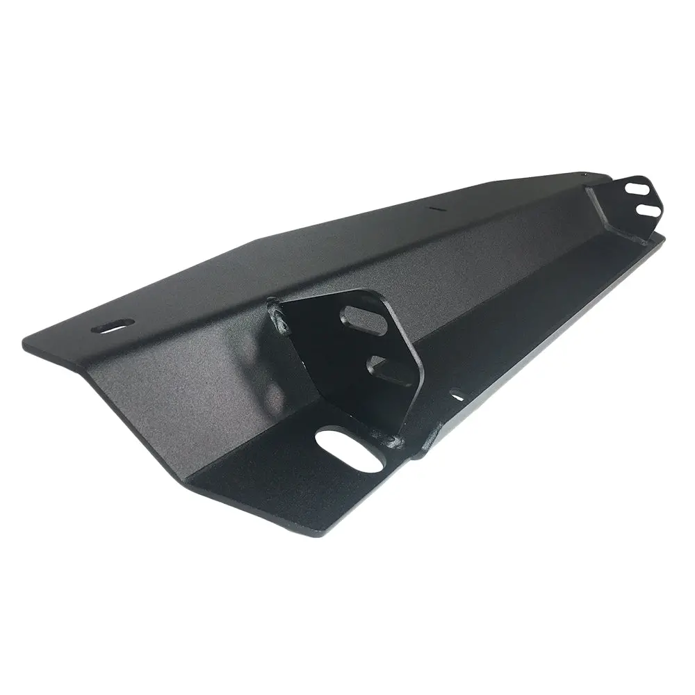 Jeep Jl Front Bumper Skid Plate For 18-Pres Wranger Jl Rigid Series Steel Powdercoat Black Rock Slide Engineering 1