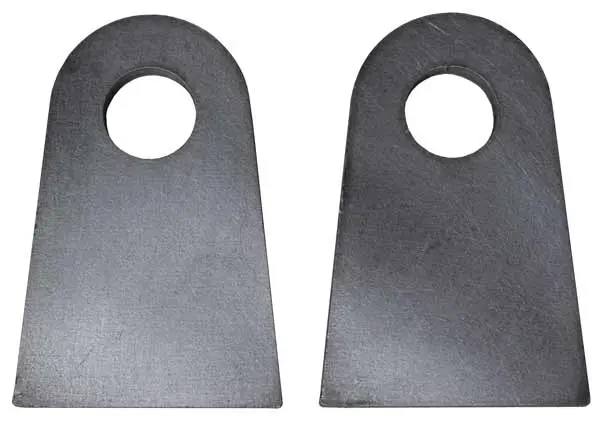 Flat Bottom, Shock Mount Tabs Pair 1
