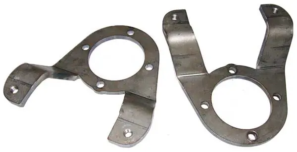 Gm 14 Bolt Disc Full Float Brake Caliper Adapter Bracket Dual Rear Wheel, Cab & Chassis Pair 1