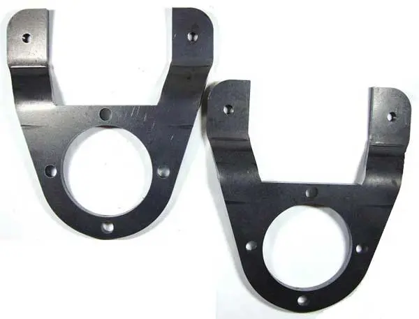 Gm 14 Bolt Disc Full Float Brake Caliper Adapter Bracket Pair Single Rear Wheel 1