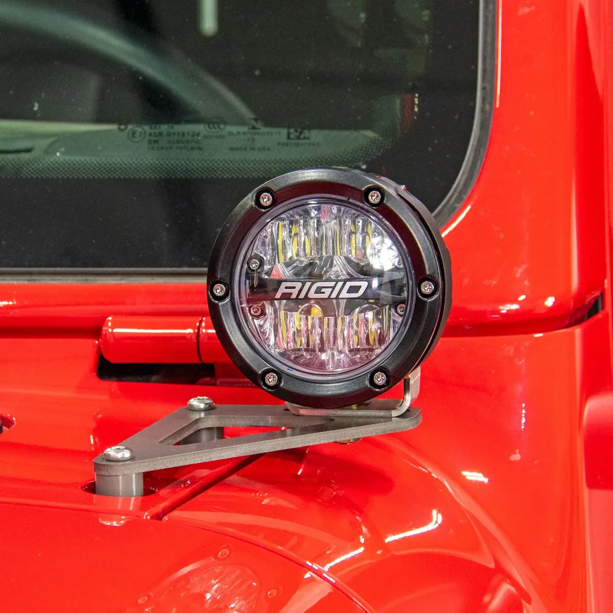 Grimm Offroad Jeep Wrangler Jl/Jlu & Gladiator Jt A-Pillar Light Mount 2