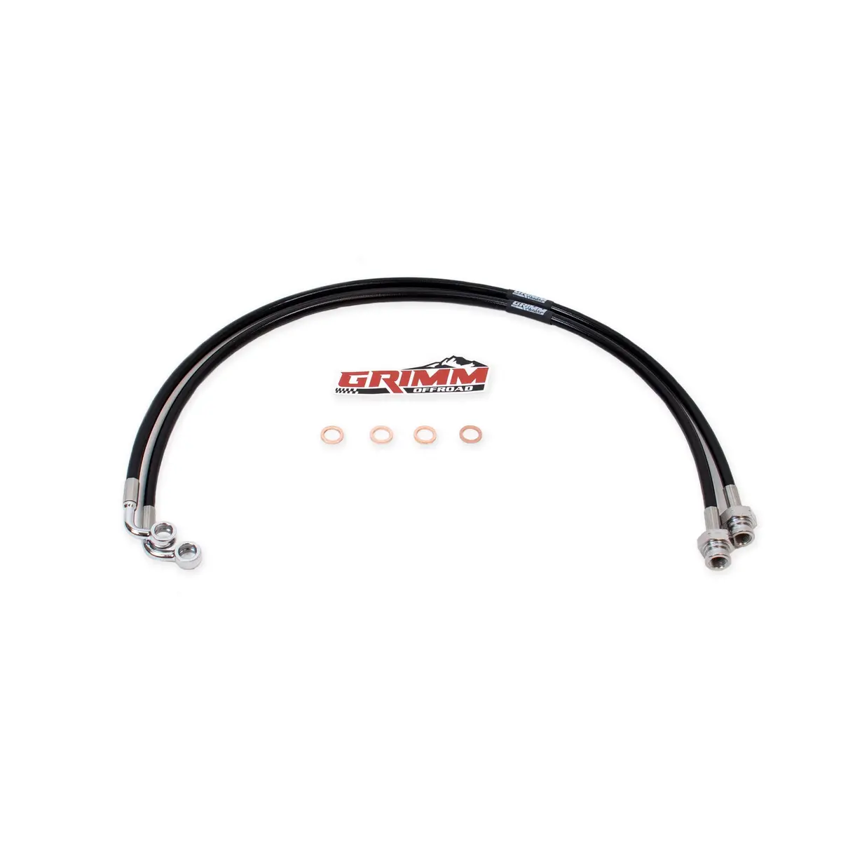Grimm Offroad Jeep Gladiator Jt Rear Brake Line Kit 1