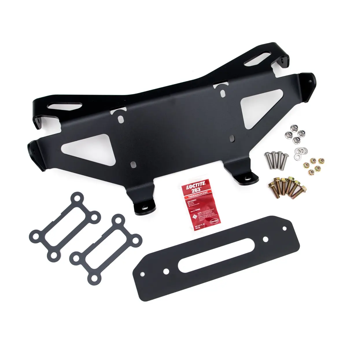 Grimm Offroad Jeep Wrangler Jl/Jlu & Gladiator Jt Steel Bumper Winch Plate 1