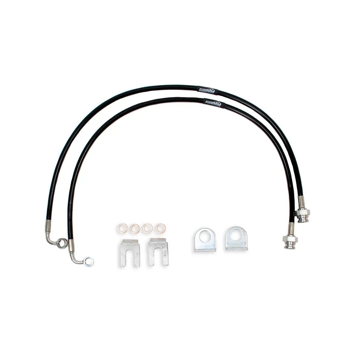 Grimm Offroad Jeep Wrangler Jk/Jku Extended Brake Line Kit 1