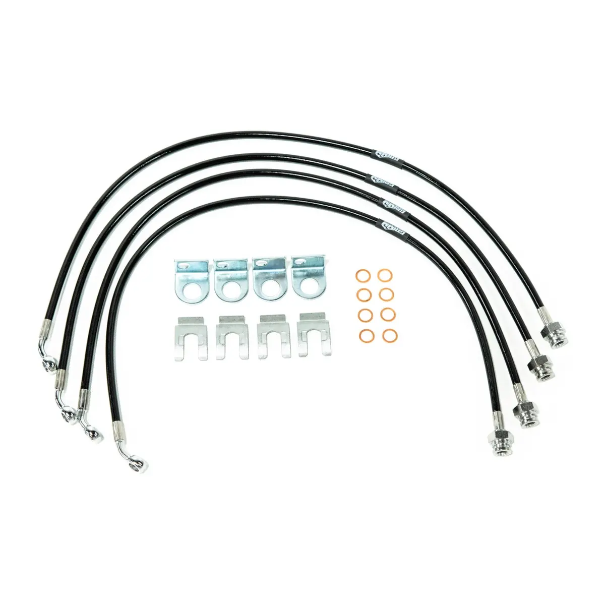 Grimm Offroad Jeep Wrangler Jk/Jku Ud60 Brake Line Kit Front And Rear 1