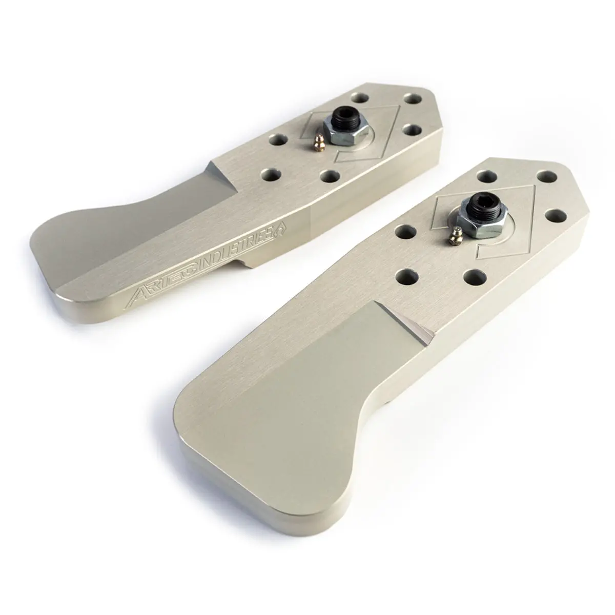 Aluminum Ultimate Dana 60 High Steer Arms - 6-Hole W/ Keyway - Pair 1