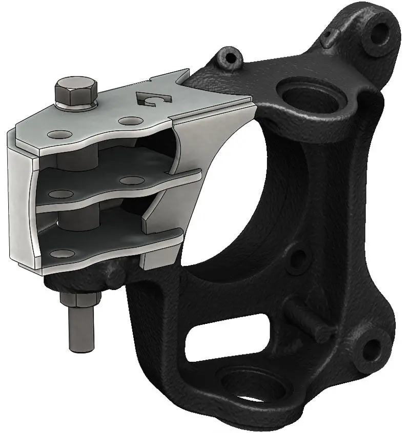 Crossover Weld-On High Steer Arms Superduty Knuckle 05 Plus Artec Industries 1