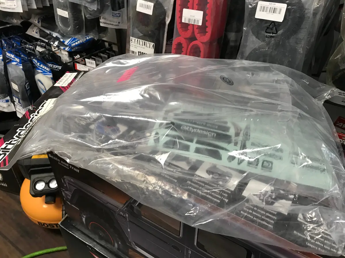 Hyper-200 Nitro Touring Car Body (Clear) (200Mm) 1