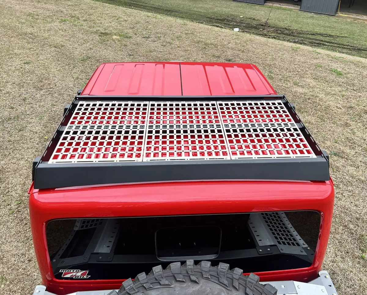 Molle Panel For Motobilt Roof Racks 1