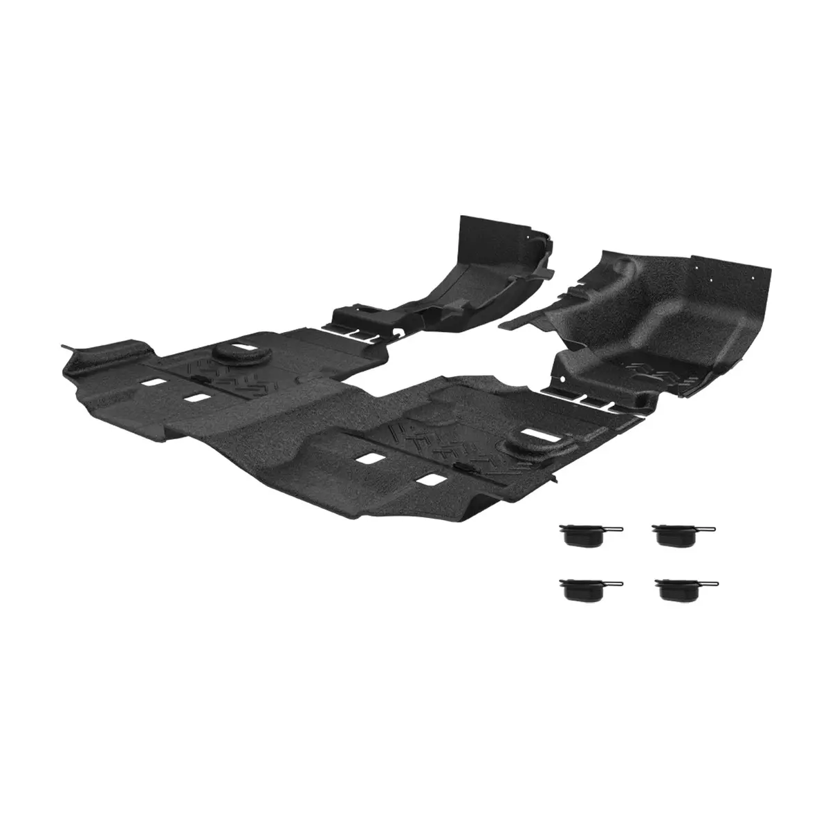Front & Rear Flooring - 07-18 Wrangler Jku (4Dr) 1