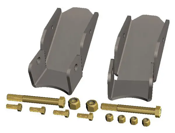 Jk Rear Frame Lower Control Arm Skidplates 1