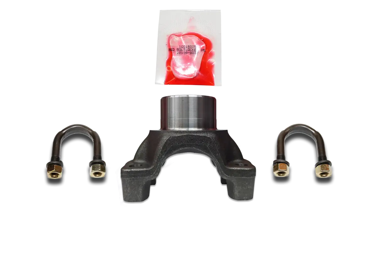 Adams Forged Jeep Jk Front 1350 Series Pinion Yoke U-Bolt Style Rubicon Or Non Rubicon 1