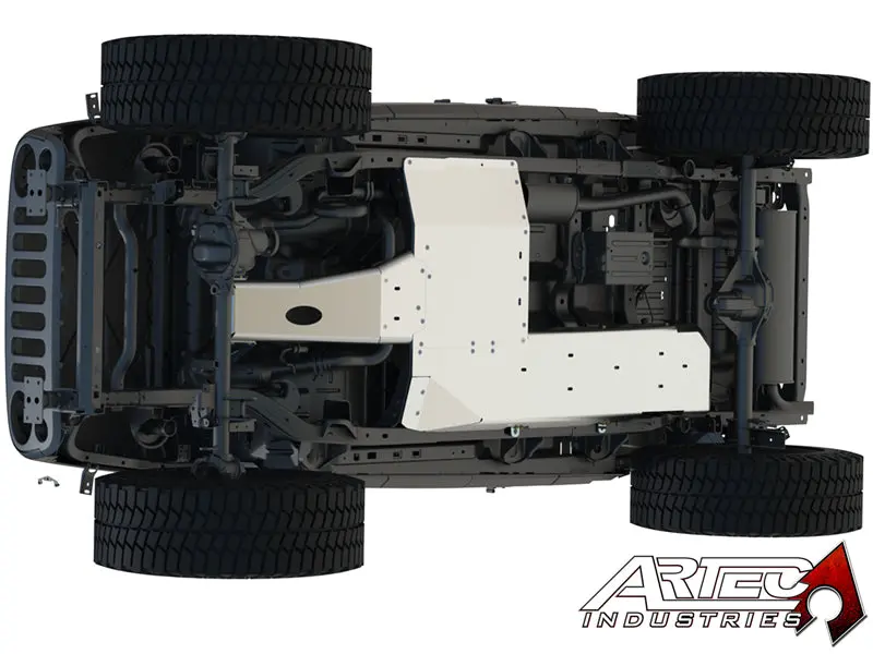 Jk Under Armor 4 Door Bellypan Kit 12-17 Wrangler Jk Unlimited Artec Industries 1