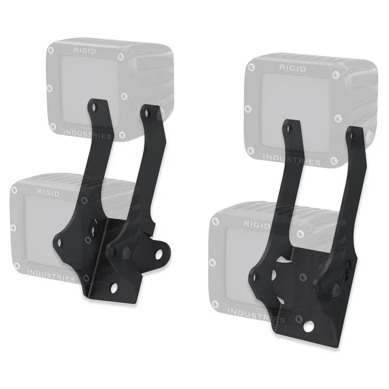 Jk A-Pillar Dual Led Cube Light Mounts 1