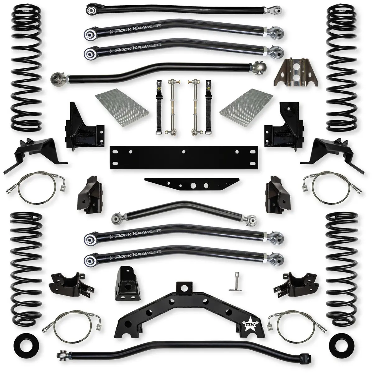 3.5 Inch X Factor X2 Long Arm - 4 Door Jku 1