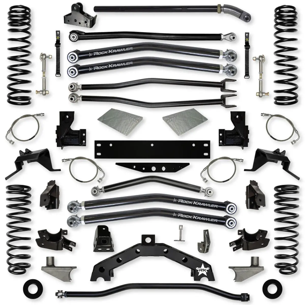 4.5 Inch Adventure-X Long Arm W/ 6" Rear Stretch - 2 Door Jk 1