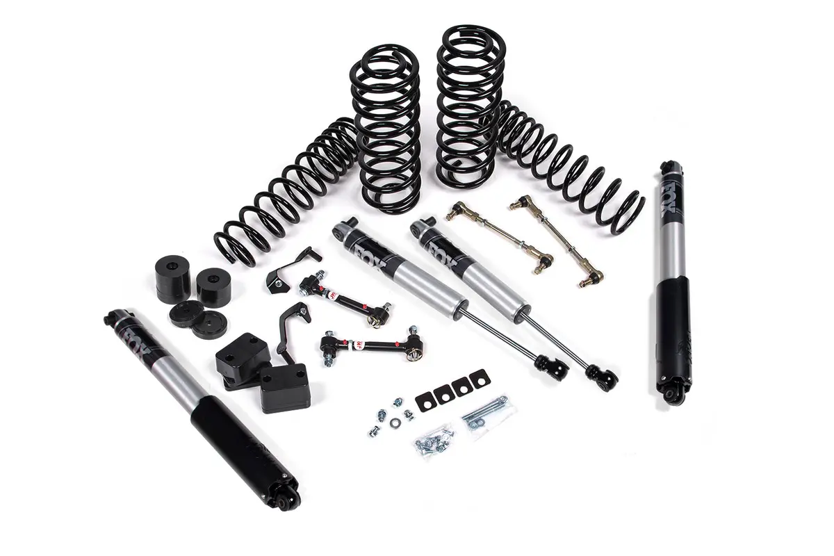 1.5" Lift Kit | Fox 2.5 Ifp Shocks | J-Spec System | Jeep Wrangler Jl 1